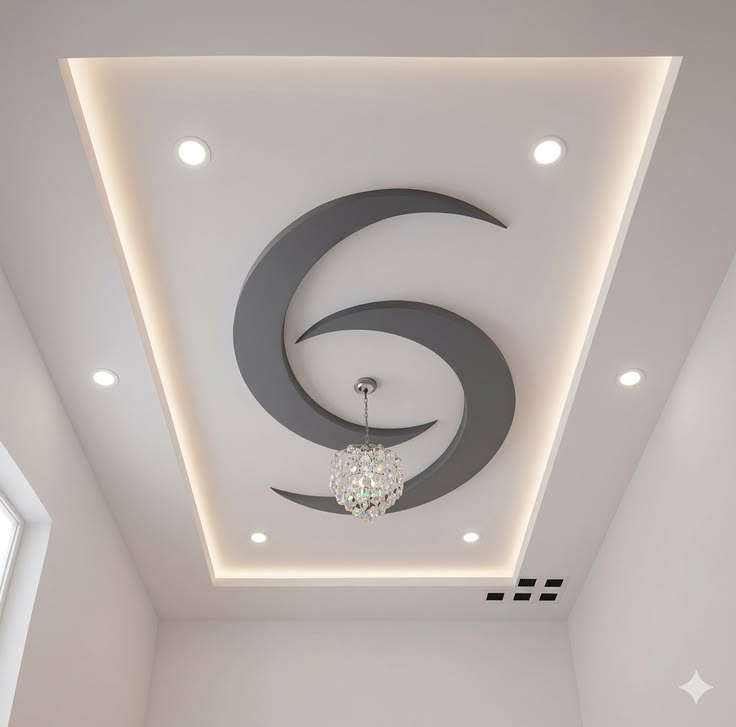 Custom ceiling design installation in Massachusetts